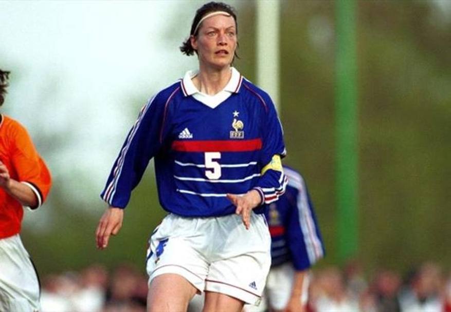 Con la maglia della Nazionale femminile francese la Diacre ha collezionato 121 presenze e 14 reti fra il 1993 e il 2005